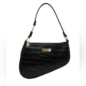 BEBE SADDLE SHOULDER MEDIUM BAG